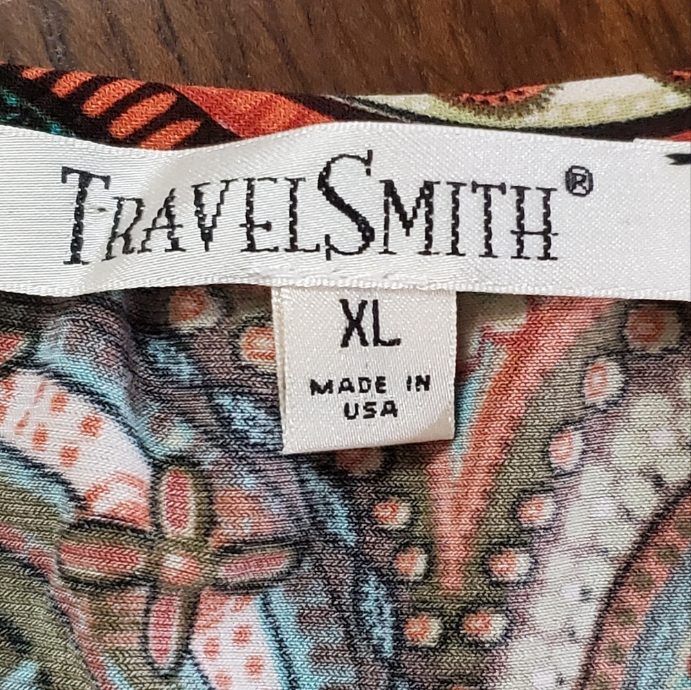 Wrinkle-Free Travel Smith Blouse 1X - Picture 5 of 8
